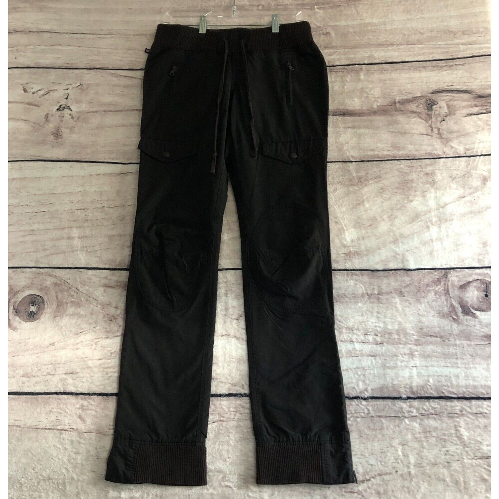 Vintage Polo Jeans Company Pants 2 Womens Black Flight Aviator Cargo Snow Winter